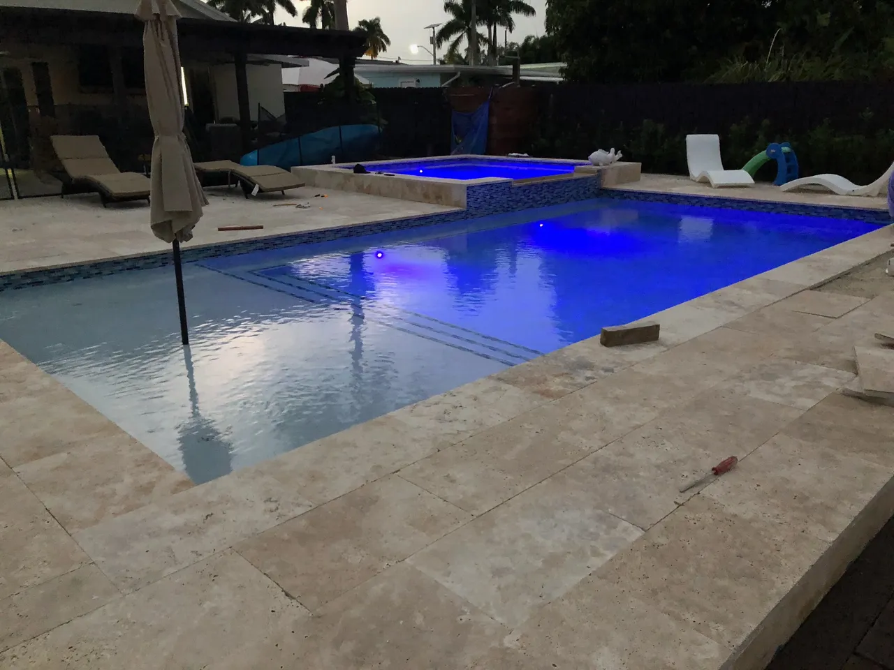 Approved Palma High-Grade pool / exterior improvements project visual